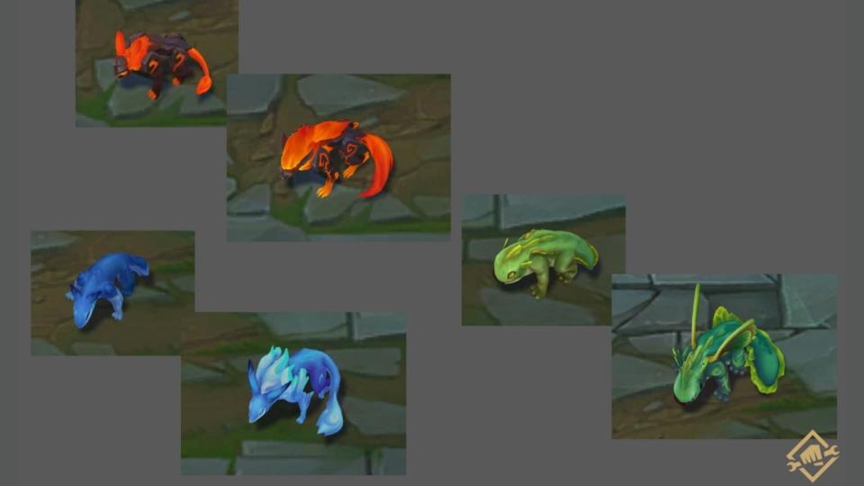 Three jungle pets will be available in the Preseason.