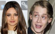 Heutzutage ist Mila Kunis die berühmte bessere Hälfte von Hollywood-Beau Ashton Kutcher und die Mutter seiner Kinder. Bis 2011 war die Schauspielerin jedoch mit dem ehemaligen Kinderstar Macaulay Culkin liiert - und das sogar ganze neun Jahre lang! Sie hatte versucht, die Beziehung so privat wie möglich zu führen und die Presse rauszuhalten. (Bild: Gareth Cattermole/Mat Szwajkos/Getty Images)