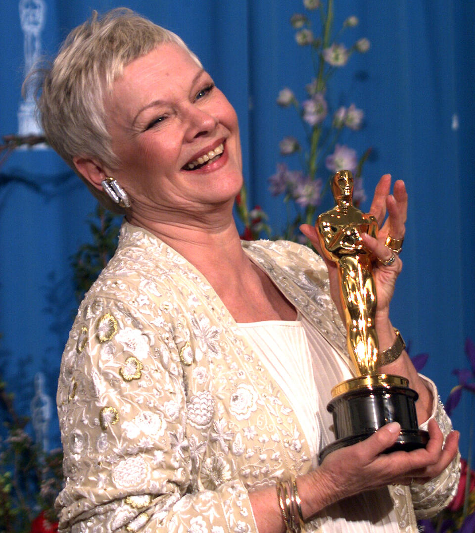 Judi Dench at the 71st Annual Academy Awards, March 21,1999