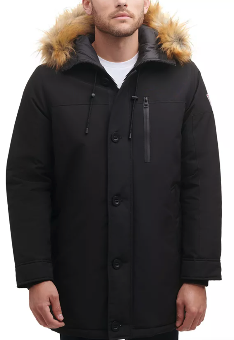 <p><a href="https://go.redirectingat.com?id=74968X1596630&url=https%3A%2F%2Fwww.macys.com%2Fshop%2Fproduct%2Fguess-mens-heavy-weight-parka-jacket%3FID%3D11621745&sref=https%3A%2F%2Fwww.esquire.com%2Fstyle%2Fmens-fashion%2Fg42124888%2Fmens-winter-parka%2F" rel="nofollow noopener" target="_blank" data-ylk="slk:Shop Now;elm:context_link;itc:0;sec:content-canvas" class="link ">Shop Now</a></p><p>Faux Fur Trim Hooded Parka Jacket</p><p>macys.com</p><p>$210.00</p>