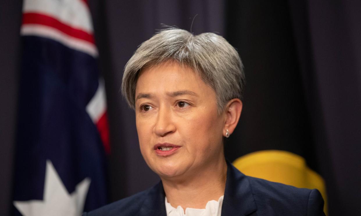 <span>Foreign minister Penny Wong told the ABC donors to UNRWA need to regain ‘confidence’ before resuming funding. </span><span>Photograph: Mike Bowers/The Guardian</span>