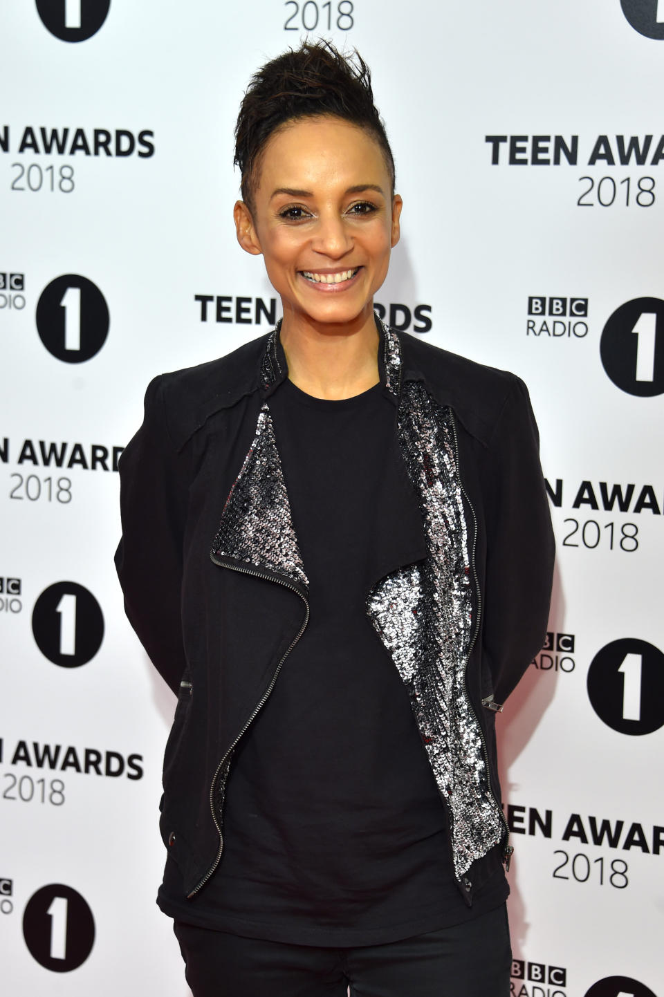 Adele Roberts attending the BBC Radio 1's Teen Awards held at the SSE Arena, Wembley, London. Picture date: Sunday October 21st, 2016. Photo credit should read: Matt Crossick/ EMPICS Entertainment.