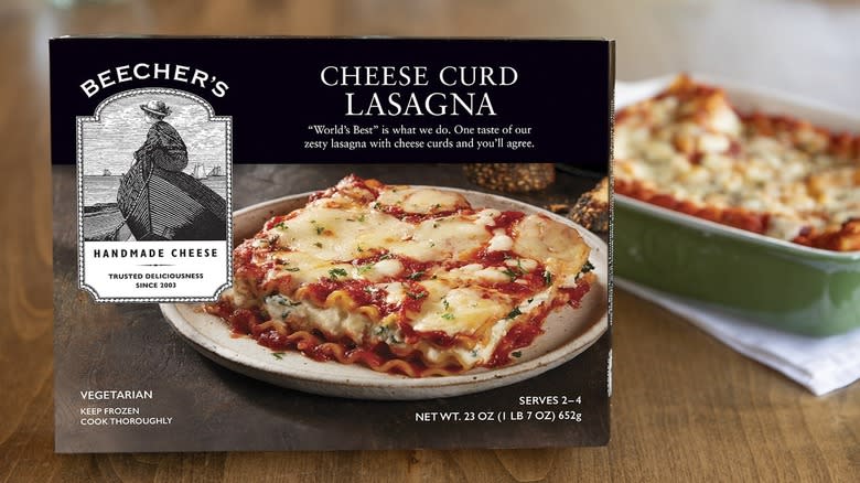 Beecher's Cheese Curd lasagna