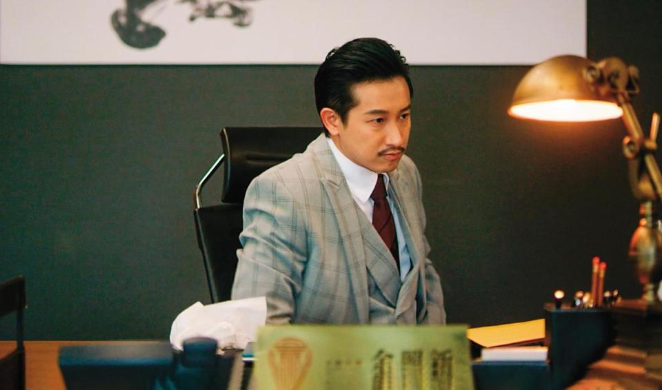 邱凱偉在《最佳利益》第2季中有場在辦公室自慰發洩的場面，拍攝前他壓力爆棚。（群之噰傳播股份有限公司提供）
