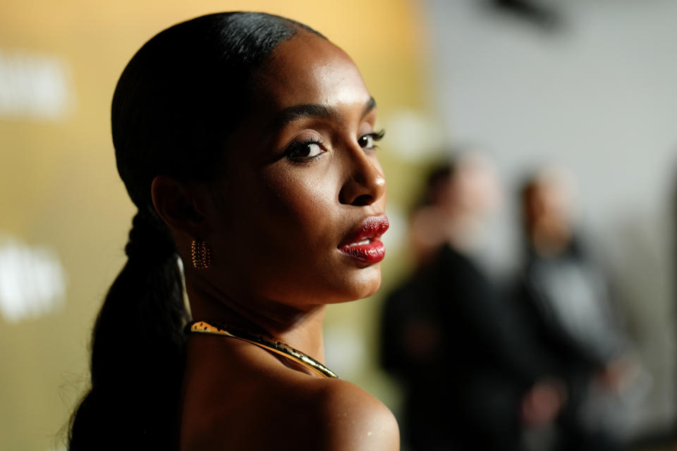 LOS ANGELES, CALIFORNIA – MARCH 14: Yara Shahidi attends the Apple Original Series “Extrapolations” red carpet premiere event at Hammer Museum on March 14, 2023 in Los Angeles, California. (Photo by JC Olivera/GA/2023 Getty Images and Penske Media )