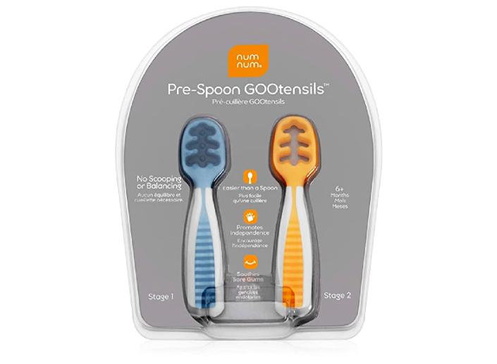 Moms and babies alike love these pre-spoons for self-feeding, and you will too. (Source: Amazon)