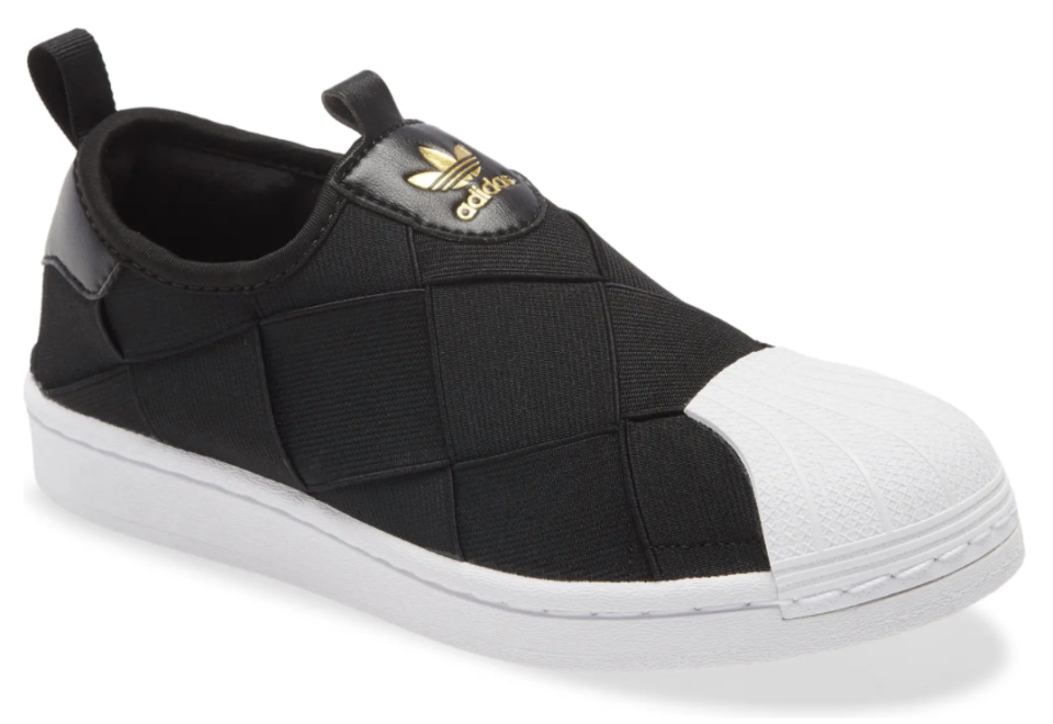 12) Adidas Superstar Slip-On Sneakers