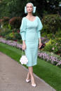 Attendee Tatiana Korsakova was the definition of chic in a mint green ensemble complete with a delightful Simone Rocha bag. <em>[Photo: Getty]</em>