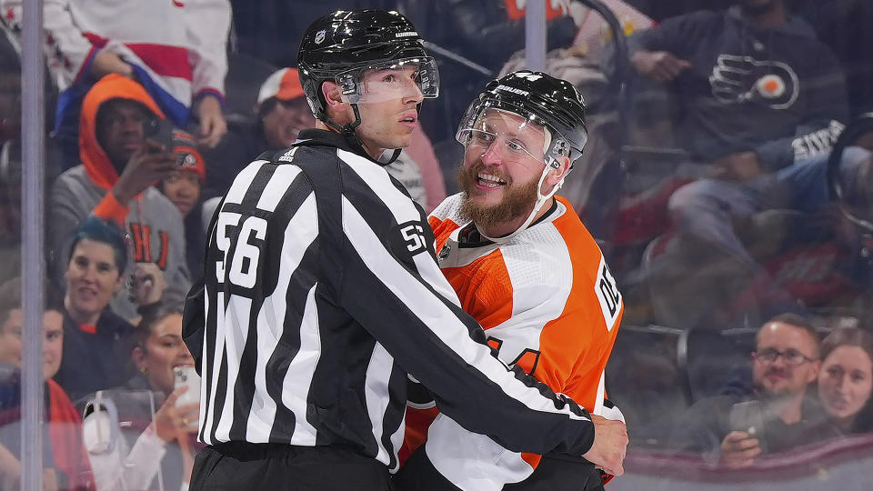 Nicolas Deslauriers is one of the NHL's most notorious fighters. (Photo by Mitchell Leff/Getty Images)