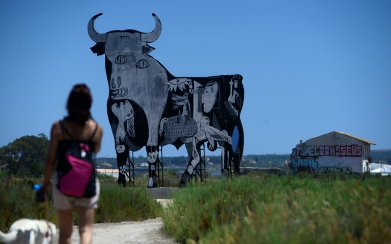 Pablo Picasso's masterpiece 'Guernica' has been spray-painted in murals, wielded on anti-war banners, and even once hung as a tapestry at the United Nations