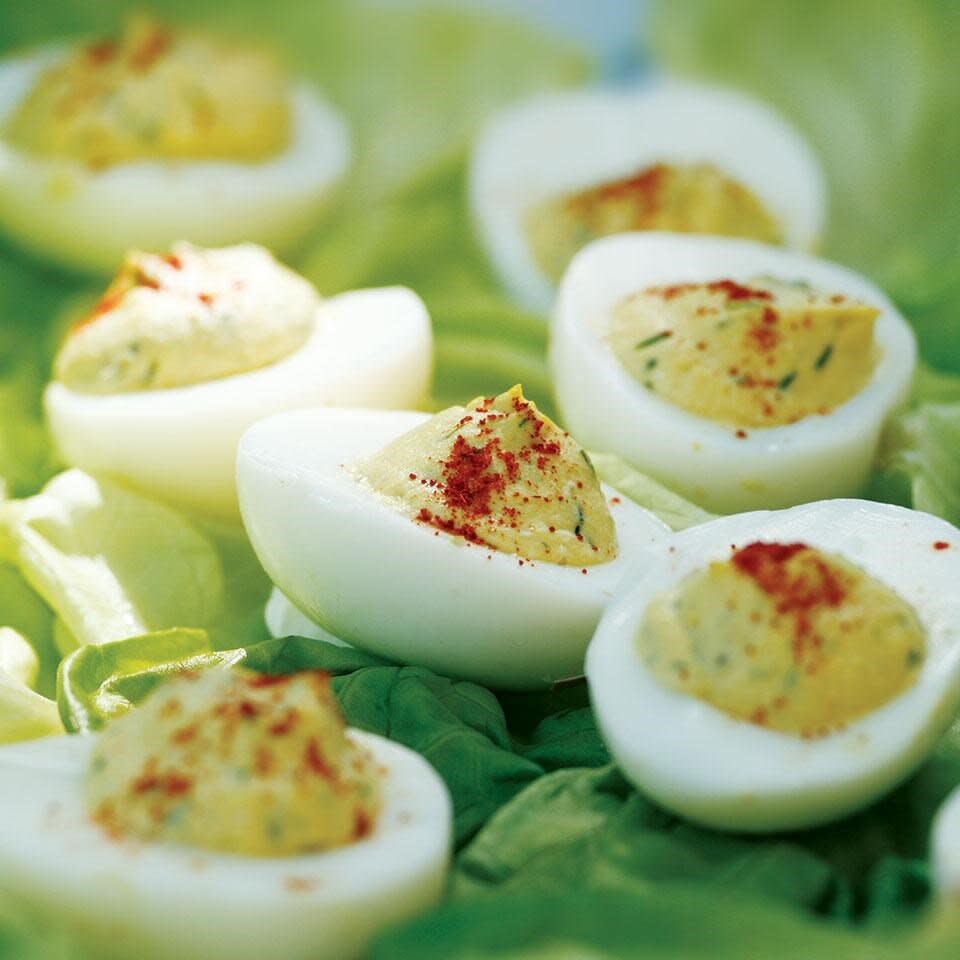 Deviled Eggs with Relish﻿