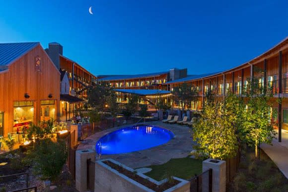 The Lone Star Court Hotel in Austin, Texas