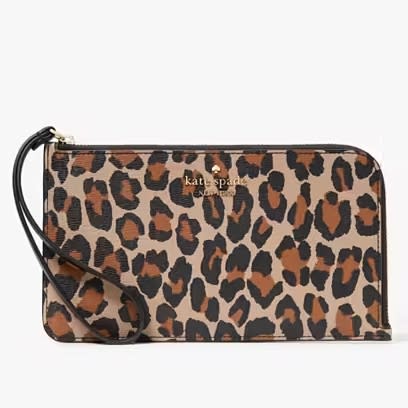 Kate Spade Leopard Print Wristlet