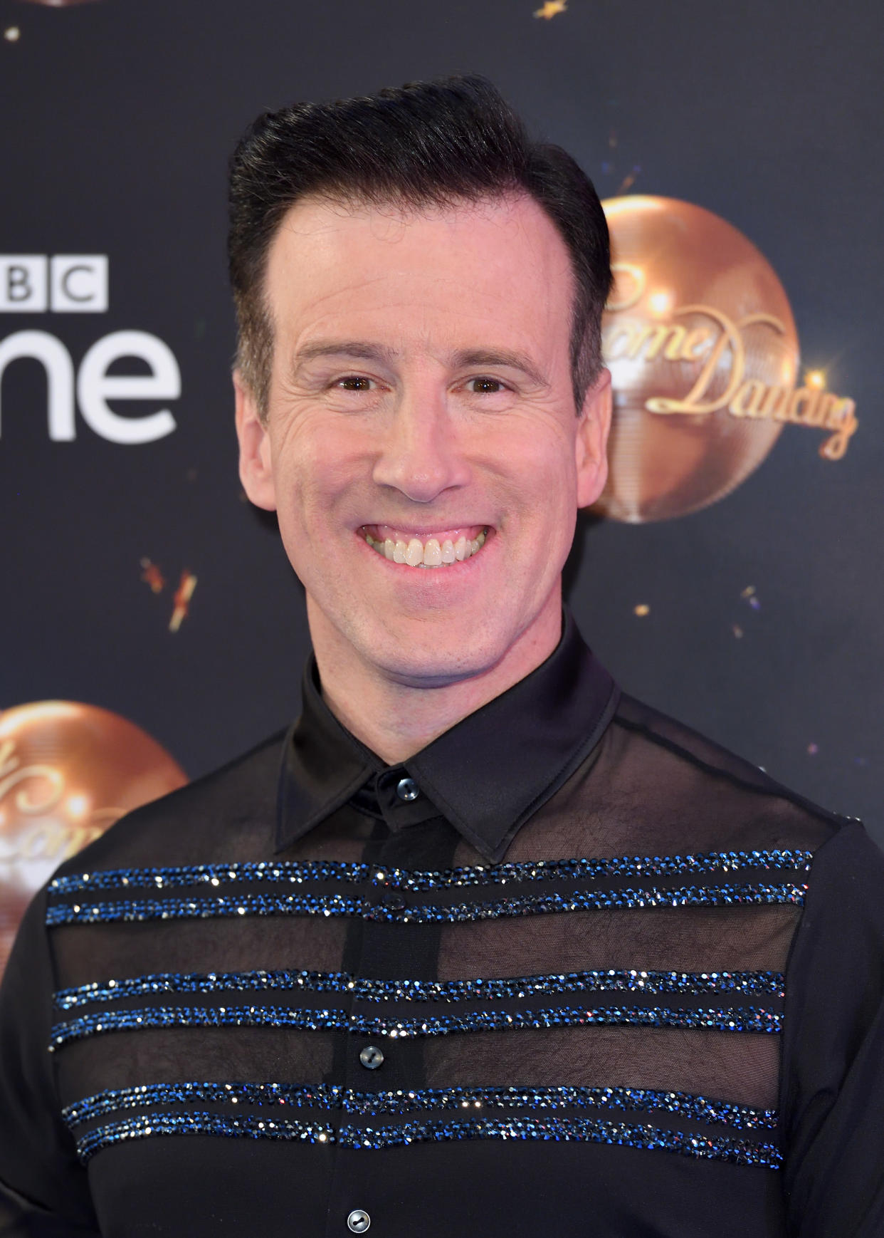 LONDON, ENGLAND - AUGUST 27:  Anton Du Beke attends the red carpet launch for 'Strictly Come Dancing 2018' at Old Broadcasting House on August 27, 2018 in London, England.  (Photo by Karwai Tang/WireImage)