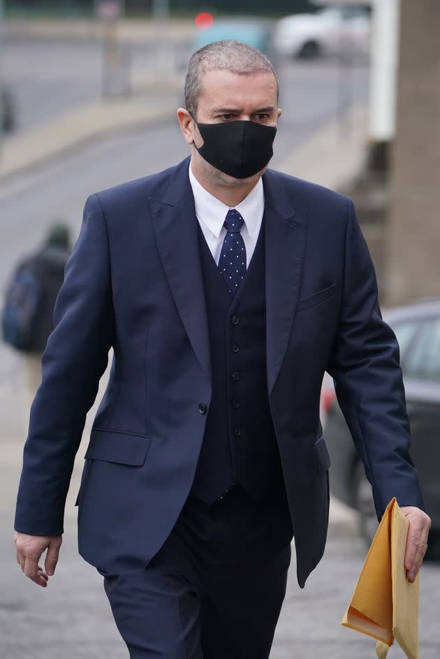 Paul Drayton outside court on Wednesday (Photo: Jonathan Brady via PA Wire/PA Images)