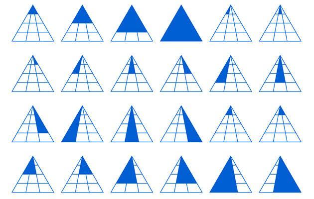 The answer is 25 triangles. Photo: Quora.com