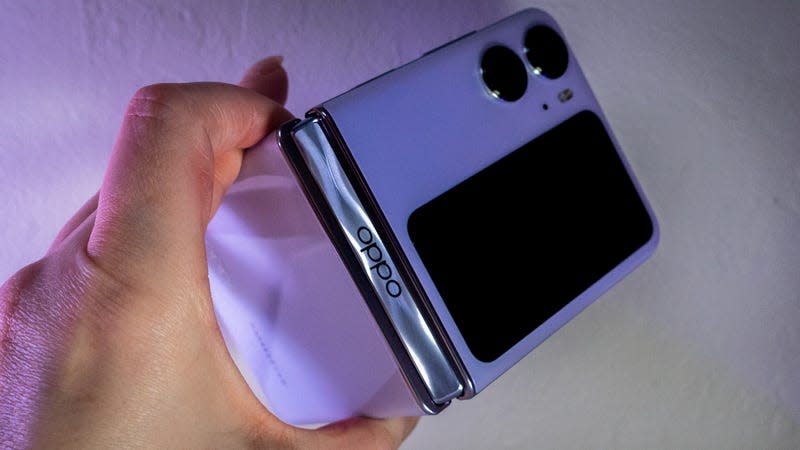 A photo of the Oppo Find N2 Flip