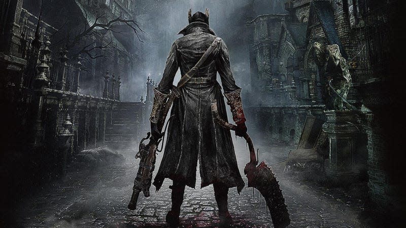 Bloodborne's hero prepares to take on a world without a PS Plus Collection.