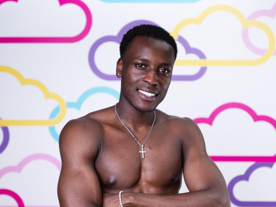 David, a Love Island bombshell (ITV)