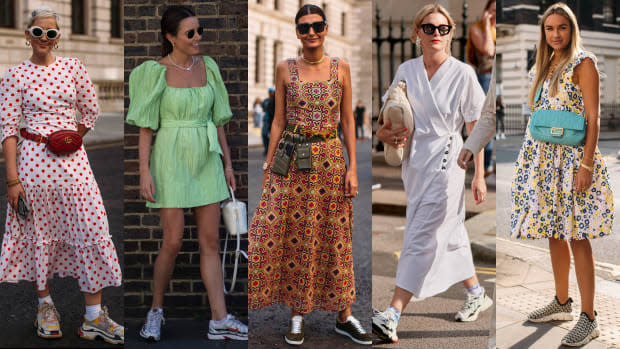 On the street at London Fashion Week Spring 2020. Photos: Chiara Marina Grioni/Fashionista, Imaxtree (4)