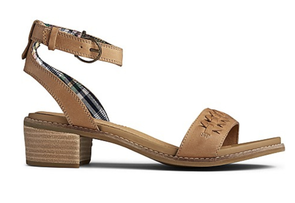 The comfiest pair of heeled sandals you'll own. (Photo: Sperry)