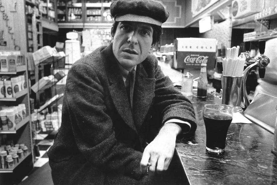 <p>Leonard Cohen was a prolific artist: musician, poet, novelist. He is best known for writing Hallelujah, which has since been covered by various artists. He died at 82 on November 7 due to complications from a fall. — (Pictured) Canadian poet, singer-songwriter and novelist Leonard Cohen poses for a portrait in a diner in New York, New York circa 1968. (Roz Kelly/Michael Ochs Archives/Getty Images) </p>