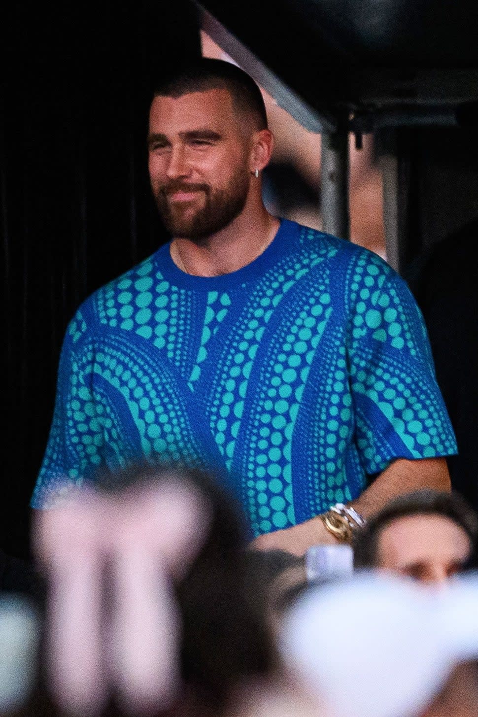 Travis Kelce Attends Taylor Swift's Eras Tour in Sydney Night 1