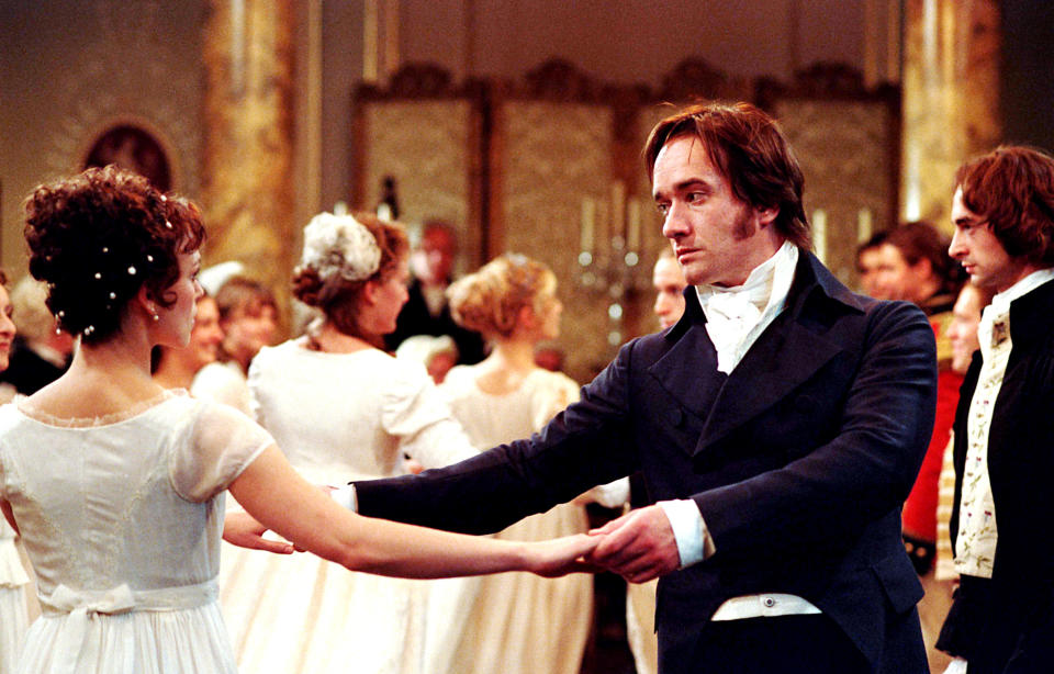 couple dancing in a jane austen movie