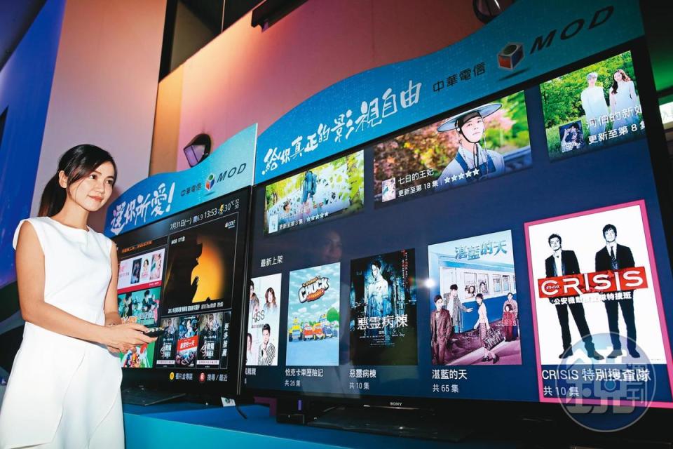 與Netflix合作的中華電信將受到台灣大與迪士尼聯手挑戰。