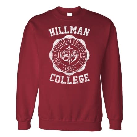 Hillman College fleece sweatshirt. (Photo: Walmart)