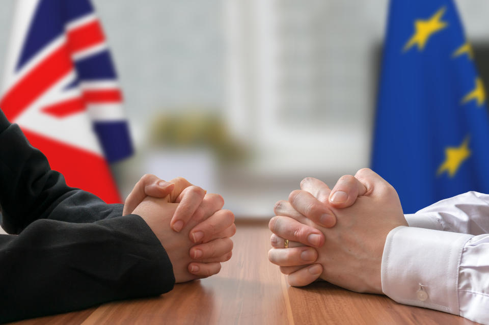 Brexit negotiations are due to resume on Monday, as the deadline for reaching a deal nears. Photo: Getty 