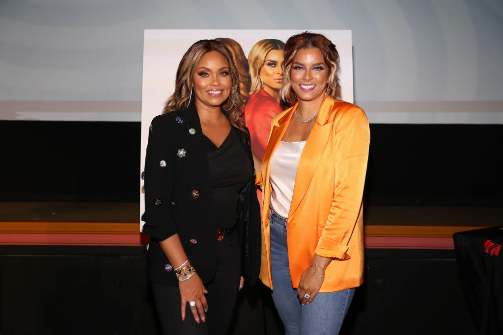 SILVER SPRING, MARYLAND - MAY 18: Gizelle Bryant and Robyn Dixon attend Reasonably Shady Live at AFI Silver Theater on May 18, 2022 in Silver Spring, Maryland. (Photo by Brian Stukes/Getty Images)