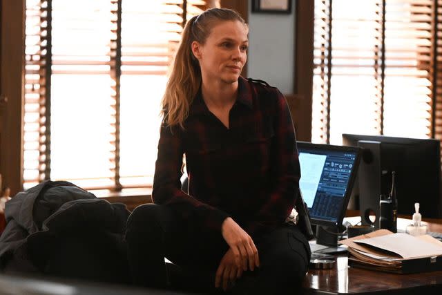 <p>Lori Allen/NBC</p> Tracy Spiridakos on Chicago P.D.