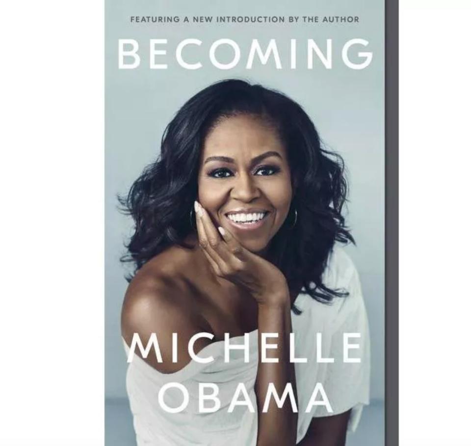 "Becoming" by Michelle Obama memoir cover