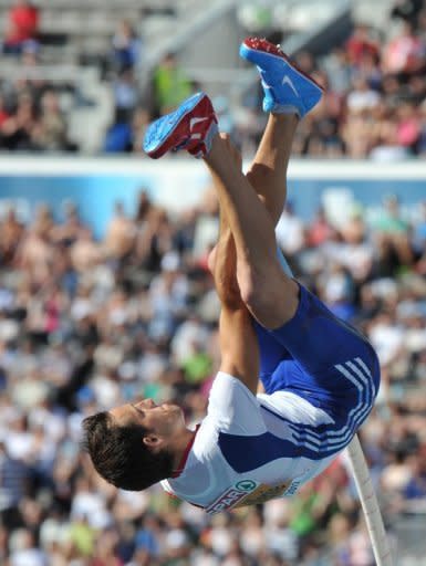 Home fans in Paris will delight in seeing Renaud Lavillenie (pictured on July 1) in the pole vault, fresh from defending his European title in Helsinki. Lavillenie will be up against German rival Bjorn Otto on Friday, and fans can only hope that the duo reproduce that classic of a competition in the Finnish capital