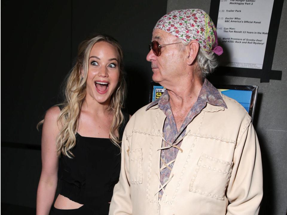 Jennifer Lawrence Bill Murray