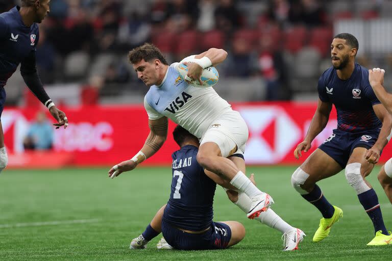 Los Pumas 7s son candidatos en París y González Rizzoni trata de calmar la ansiedad