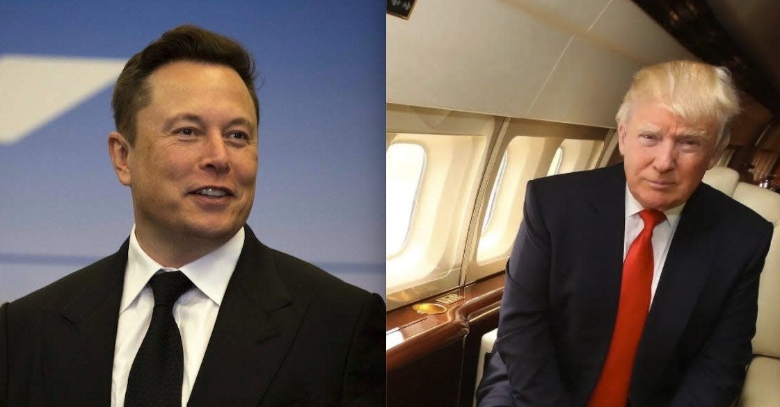 Elon Musk and Donald Trump