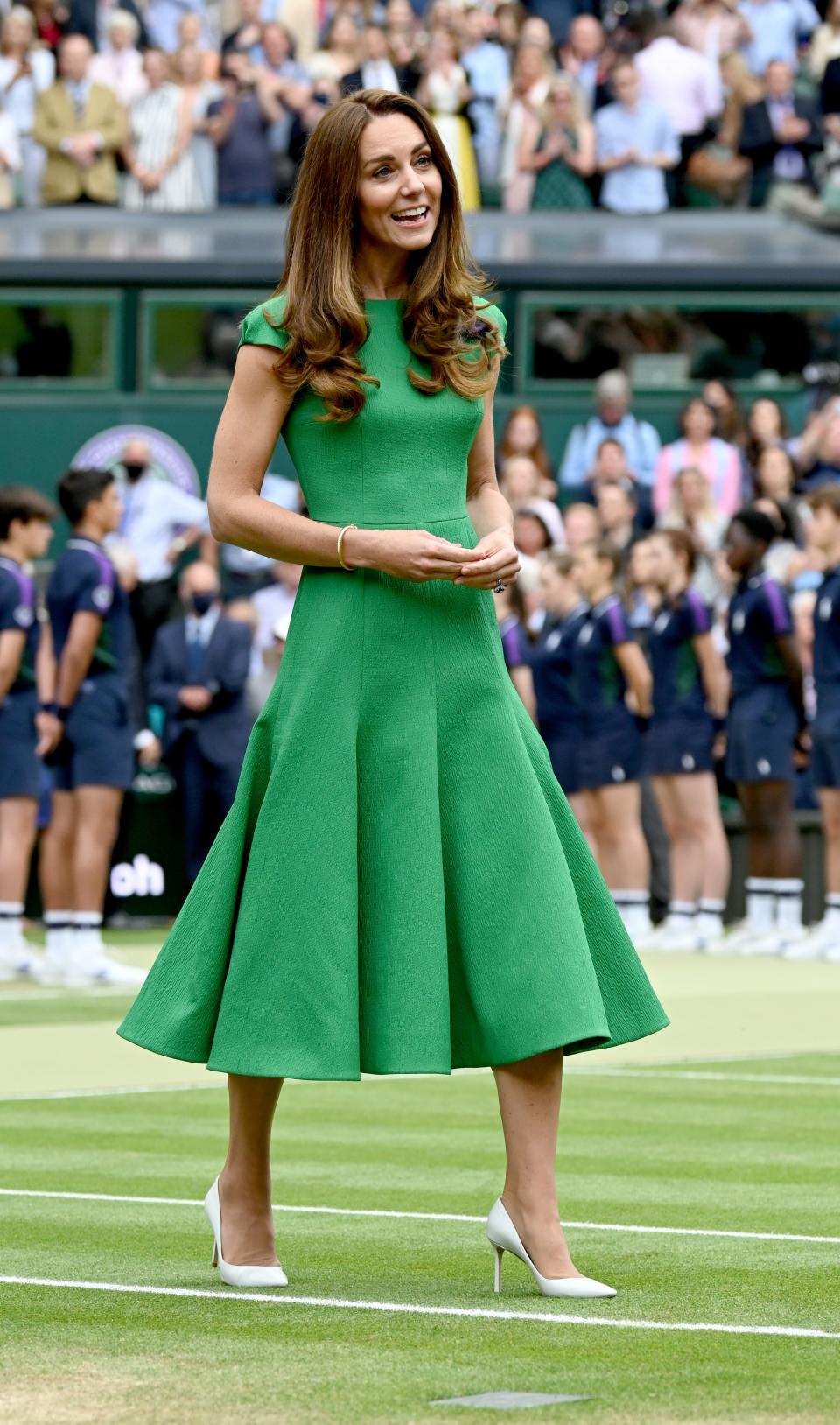 <h1 class="title">Wimbledon Celebrity Sightings - Day 12</h1><cite class="credit">Photo: Getty Images</cite>