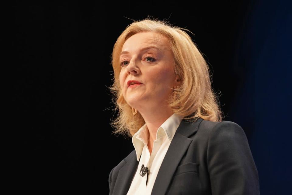 La secrétaire aux Affaires étrangères Liz Truss (Stefan Rousseau/PA) (Archives PA)