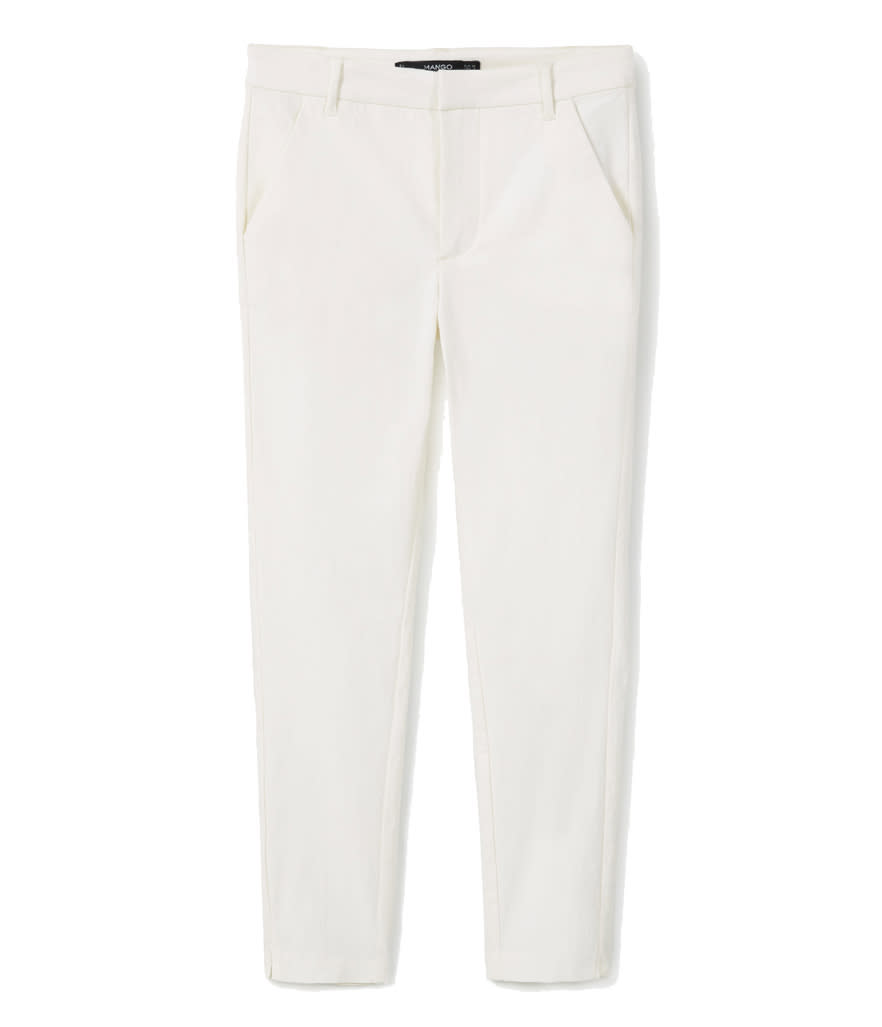 Mango Crop Slim-fit Trousers