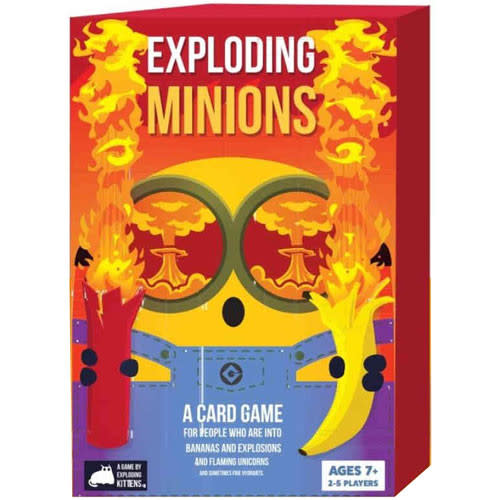The Exploding Minions card game goes on sale June 21. (Photo: Exploding Kittens)
