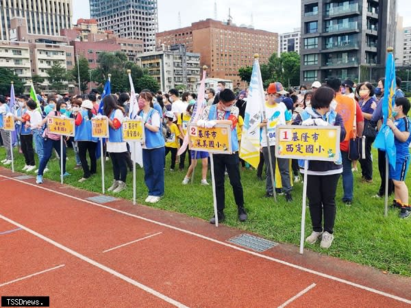 勇於突破限制！基隆慢飛天使在「亞特盃」比賽中，大放光彩。（圖：教育處提供）