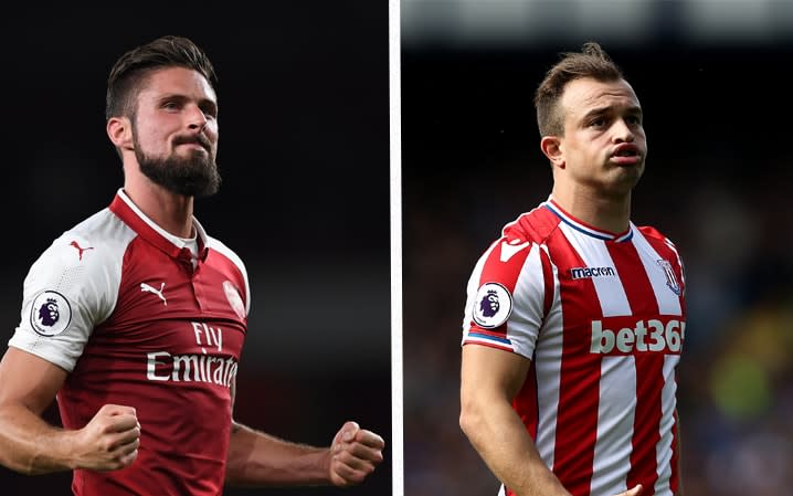 Arsenal play Stoke at the bet365 stadium  - Getty Images 