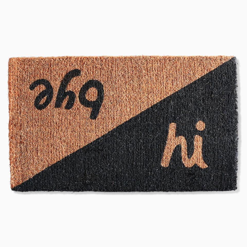 <p><a href="https://go.redirectingat.com?id=74968X1596630&url=https%3A%2F%2Fwww.westelm.com%2Fproducts%2Fhi-bye-doormat-t4670%2F&sref=https%3A%2F%2Fwww.housebeautiful.com%2Fshopping%2Fg797%2Fbest-gifts-under-25%2F" rel="nofollow noopener" target="_blank" data-ylk="slk:Shop Now;elm:context_link;itc:0;sec:content-canvas" class="link ">Shop Now</a></p><p>Hi Bye Doormat</p><p>westelm.com</p><p>$23.20</p>