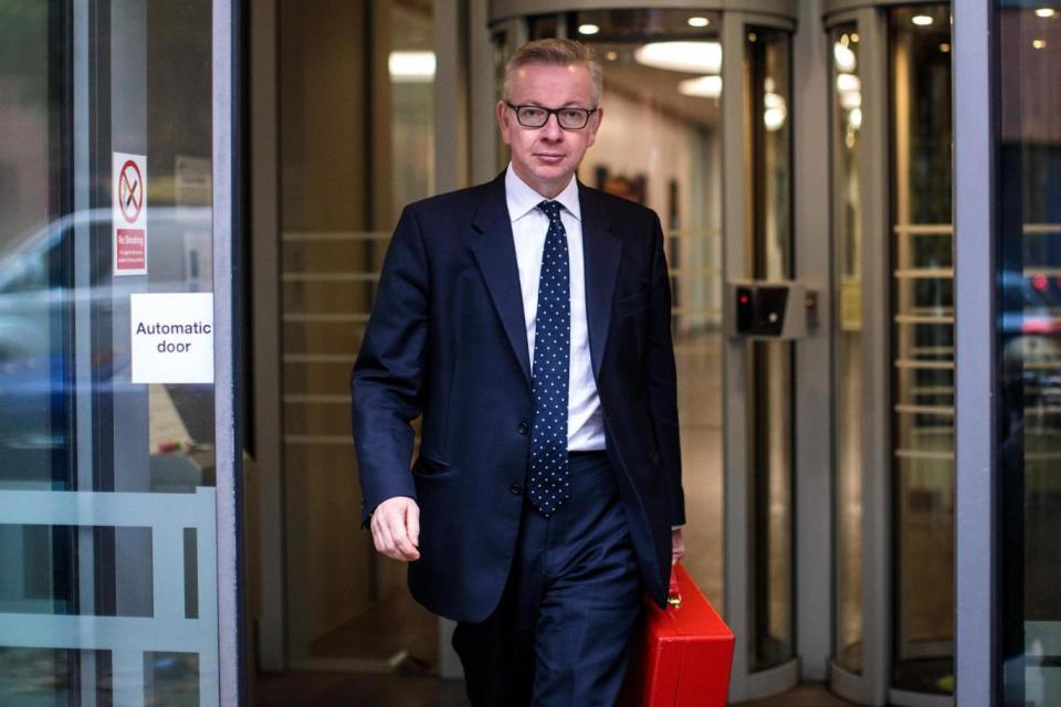 Staying in the Cabinet: Michael Gove ()