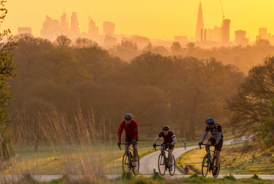 London in the sun