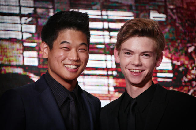 Thomas Brodie Sangster and Ki Hong Lee Set the Red Carpet on Fire