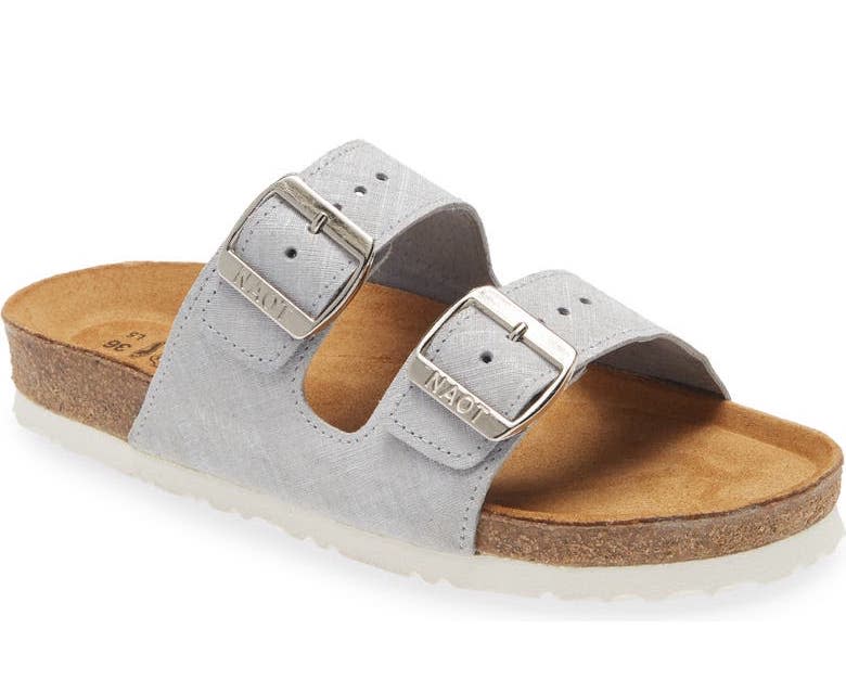 Women’s Santa Barbara Water Repellent Slide Sandal. Image via Nordstrom.