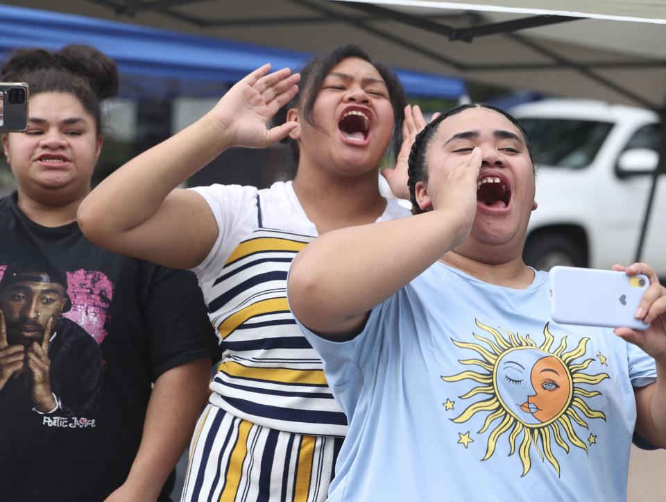 People watch the Days of ‘47 Parade in Salt Lake City on Monday, July 24, 2023. | Laura Seitz, Deseret News